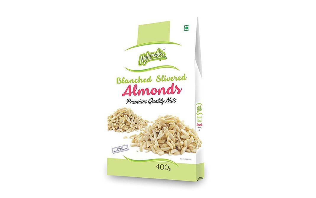Natureale Blanched Silvered Almonds    Box  400 grams